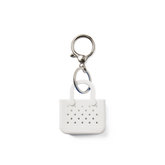 Tiny Tote Keychain - For Shore White